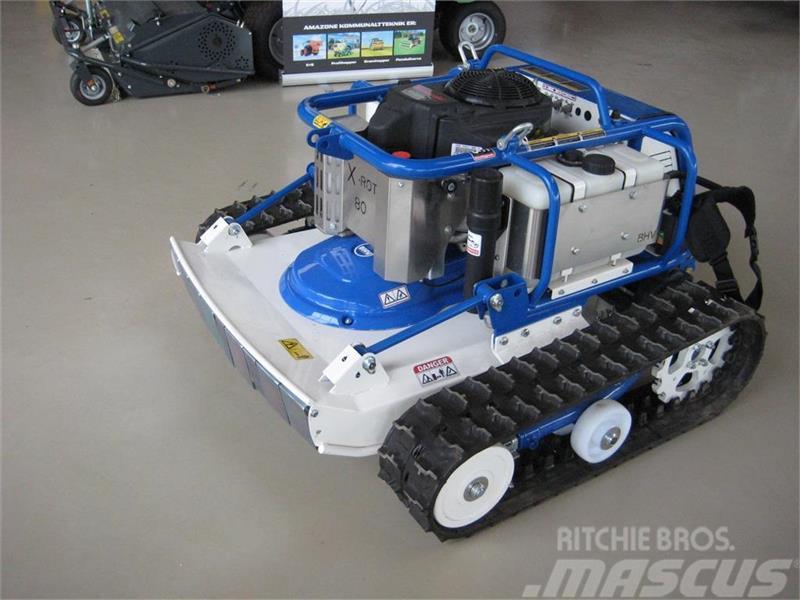  X-rot 80 cm med Kawasaki FS 481 BOOK EN DEMO Robot mowers