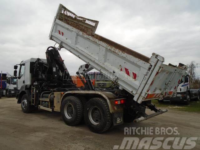 Renault KERAX 380 DXI 6x4 Volvo Sys Truck mounted cranes