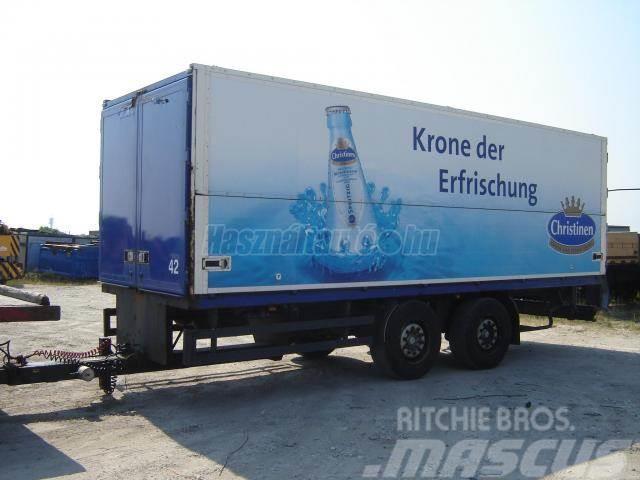 Sommer ZG-18-S TANDEM Box Trailers