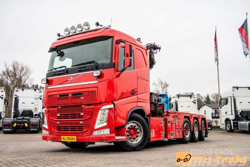 Volvo FH 500 8x2*6 m. Wirehejs/Kran Truck mounted cranes