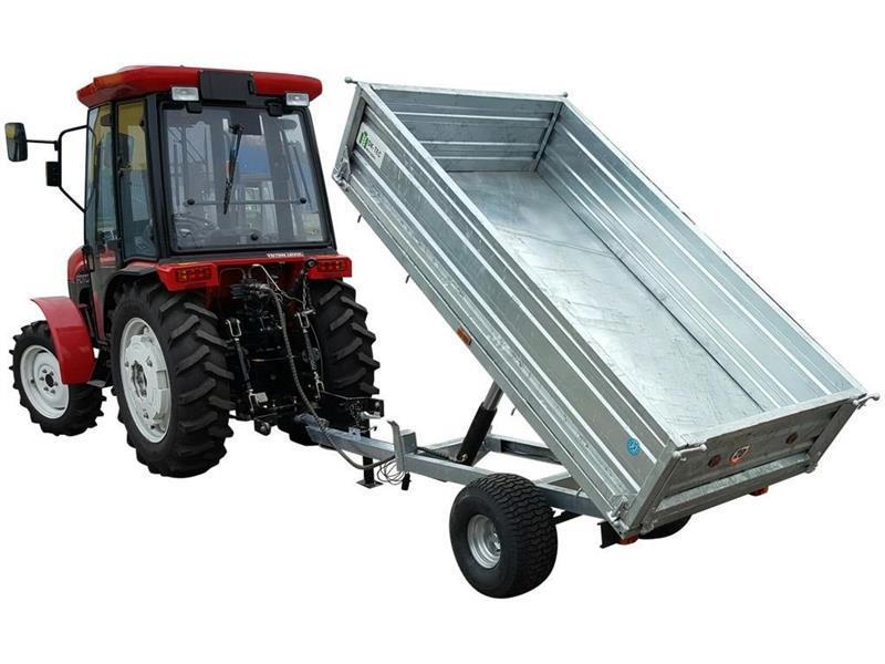 Dk-Tec Galvaniseret trailer 1.5 tons Other groundscare machines