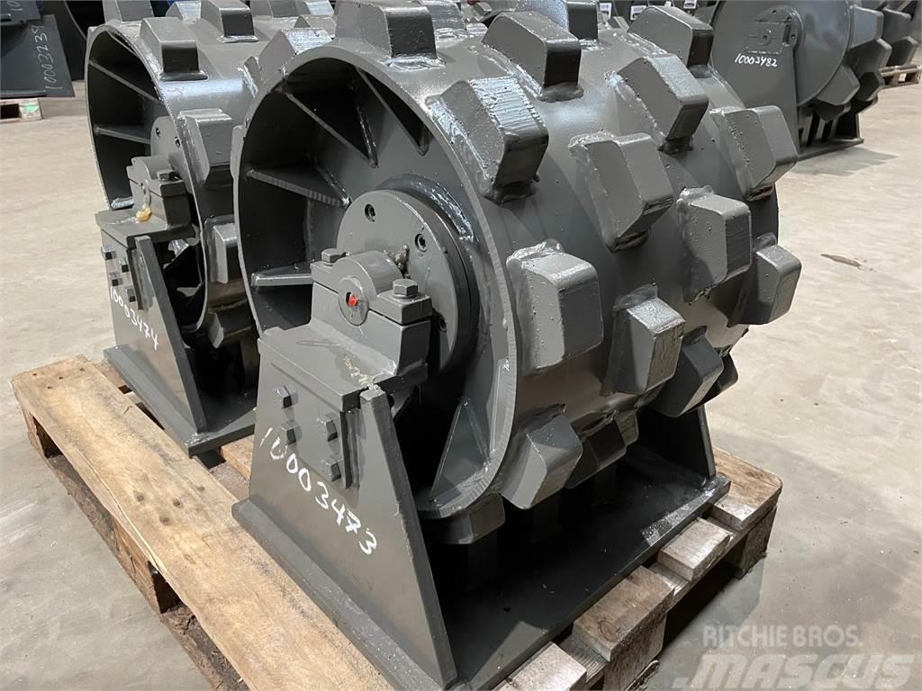  450 mm Kompaktorhjul Pneumatic tired rollers