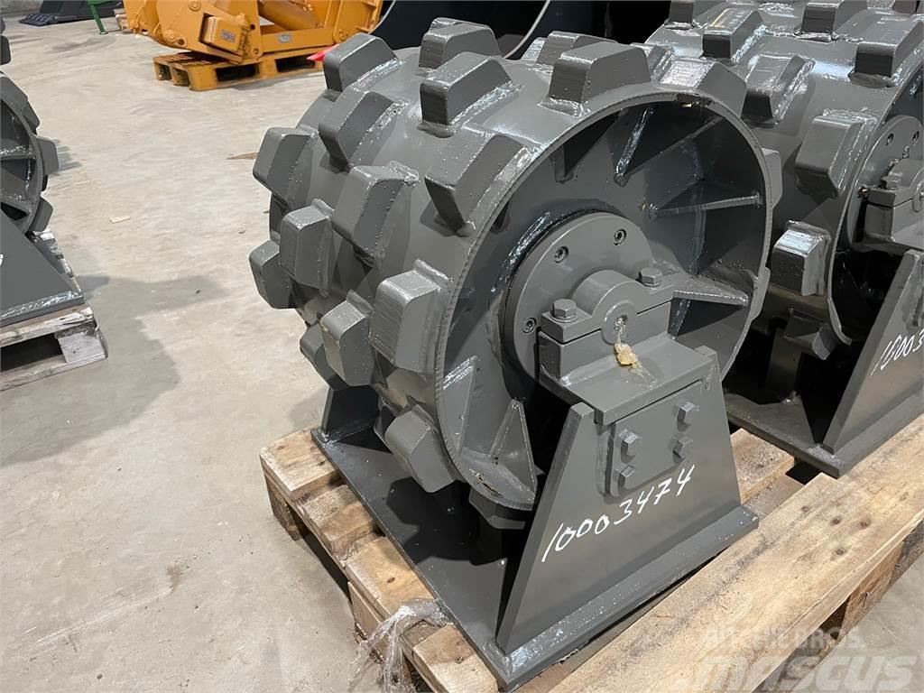  450 mm Kompaktorhjul Pneumatic tired rollers