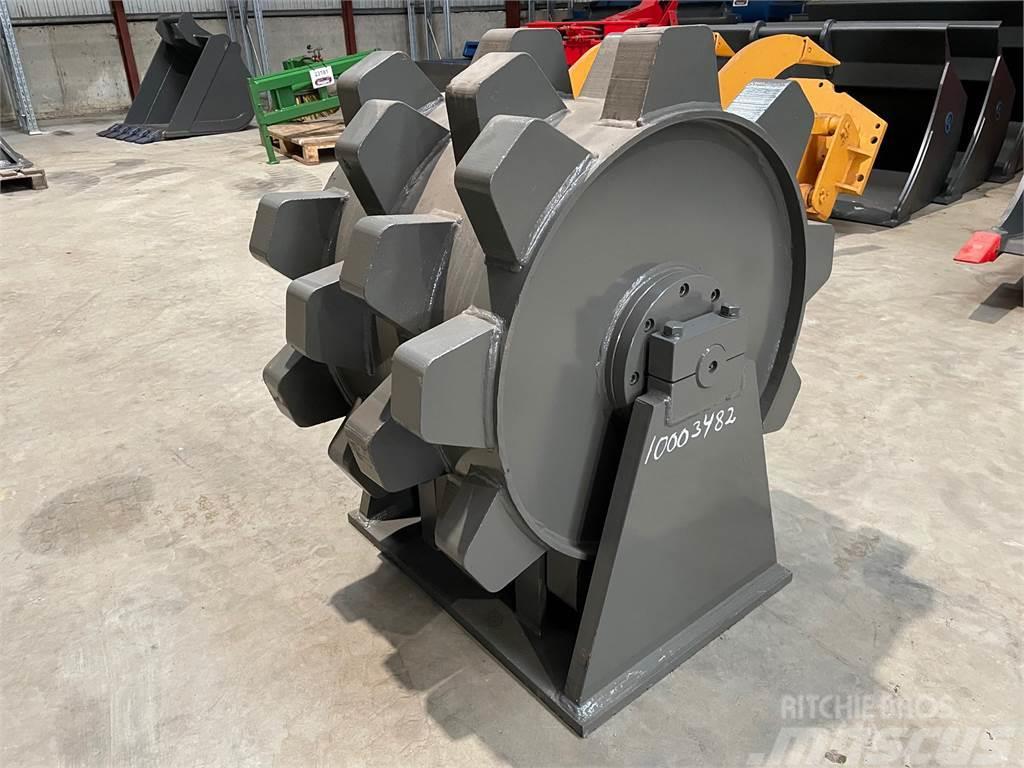  650 mm Kompaktorhjul Pneumatic tired rollers
