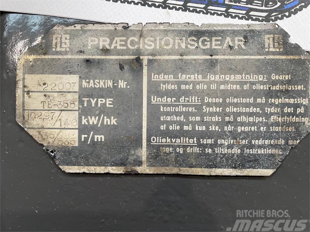 FLS Præcisionsgear Type TE-355 Gearboxes