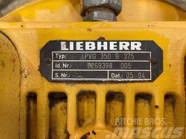 Liebherr gear Type PVG 350 B 375 ex. Liebherr PR732M Other components