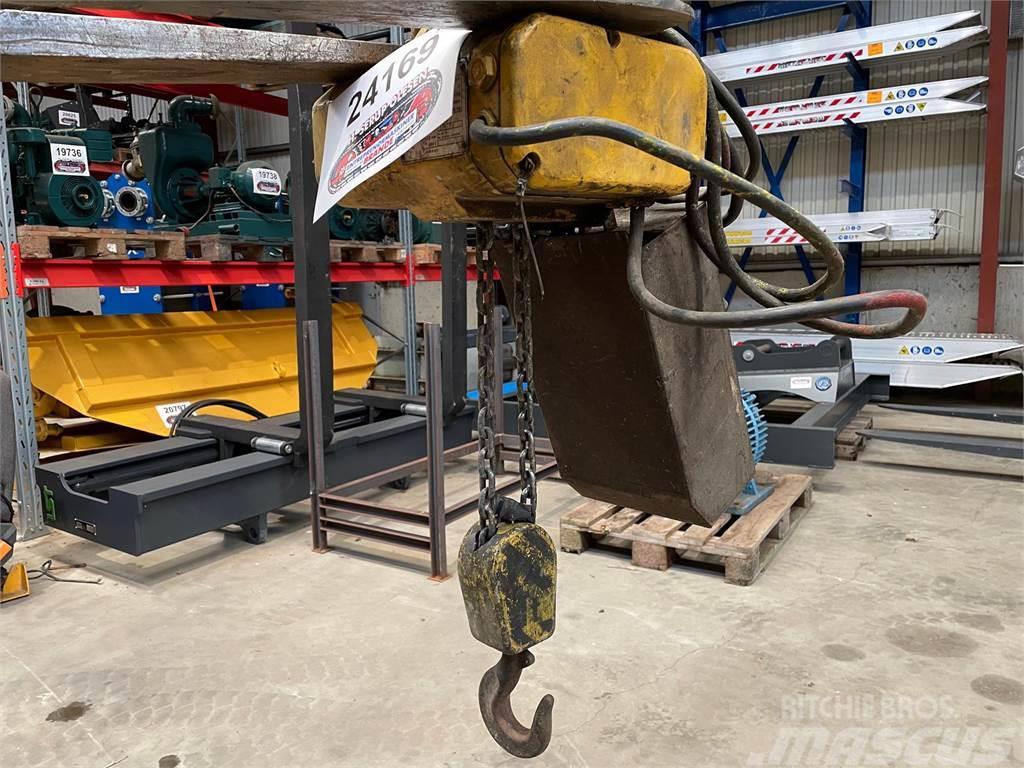  Liftket el-kædetalje - 1 ton Crane parts and equipment