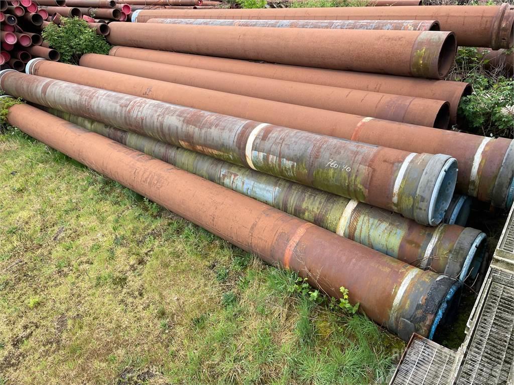  Stålrør ø762x40x12000 mm - ca. 11 stk Pipeline equipment