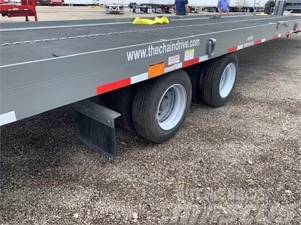  CONTRAL DROP DECK CONTAINER DELIVERY TRAILER, TAND Container trailers