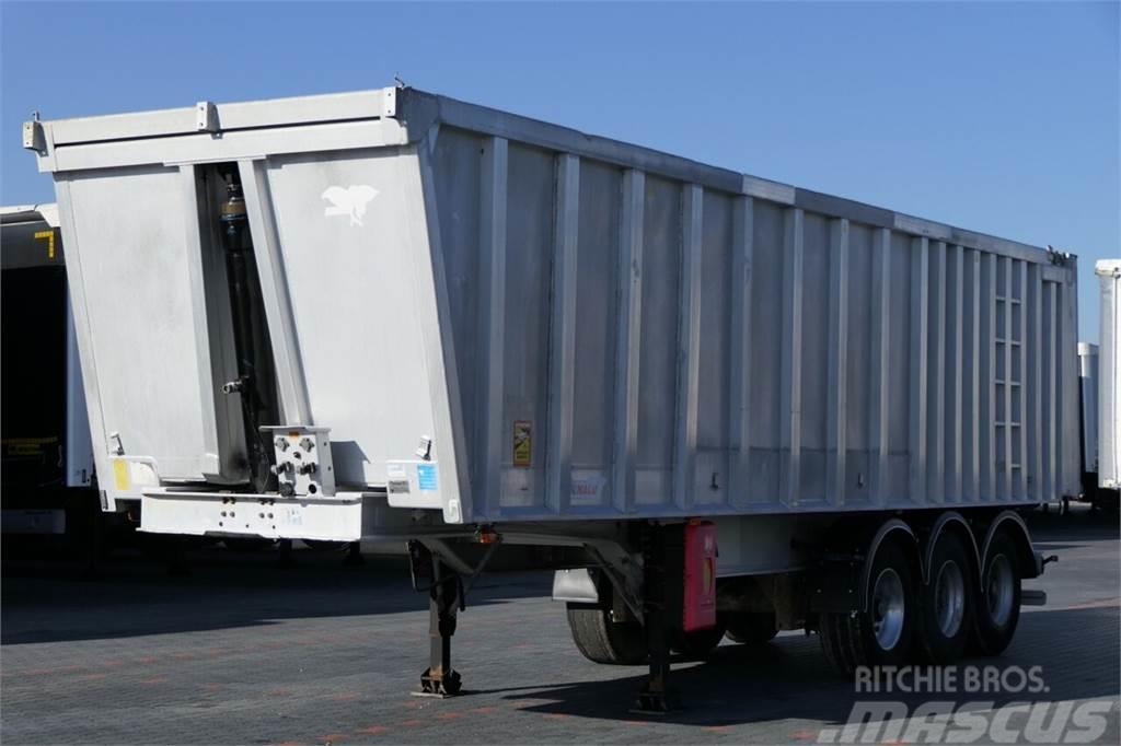 Benalu TIPPER - 45 M3 / ALUMINIUM / 5700 KG / FLAP-DOORS  Tipper semi-trailers