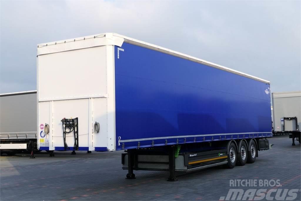 Berger ECOTRAIL / CURTAINSIDER / STANDARD / 5 000 KG !! / Curtain sider semi-trailers