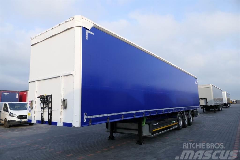 Berger ECOTRAIL / CURTAINSIDER / STANDARD / 5 000 KG !! / Curtain sider semi-trailers