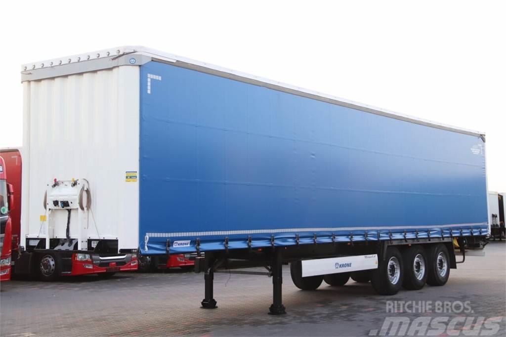 Krone CURTAINSIDER / STANDARD / LIFTED ROOF / LIFTED AXL Curtain sider semi-trailers