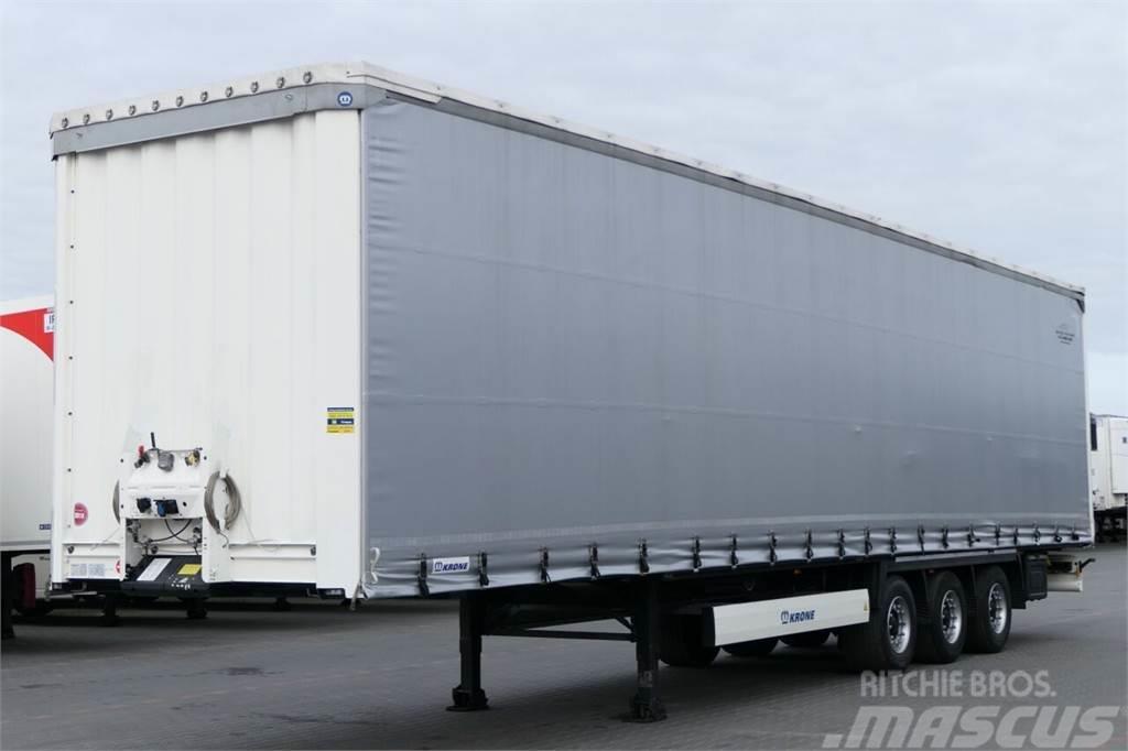 Krone FIRANKA MEGA / WAGA: 5800 KG / Z NIEMIEC / DACH PO Curtain sider semi-trailers