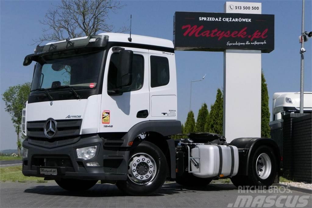 Mercedes-Benz ACTROS 1846 / LOW CAB / KIPPER HYDRAULIC SYSTEM /  Prime Movers