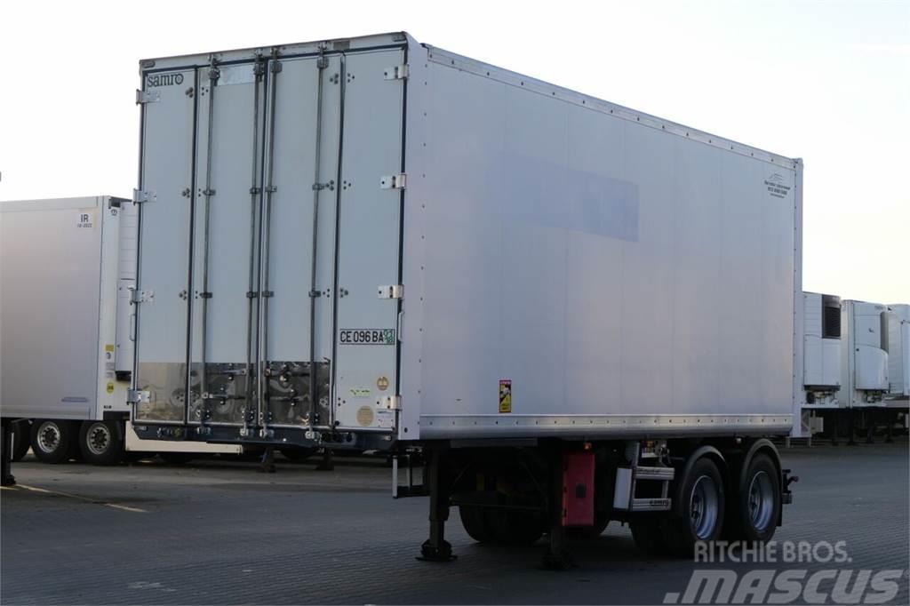 Samro BOX - 7,3 M / STRONG FLOOR / KOFFER / VEHICULAR / Box semi-trailers