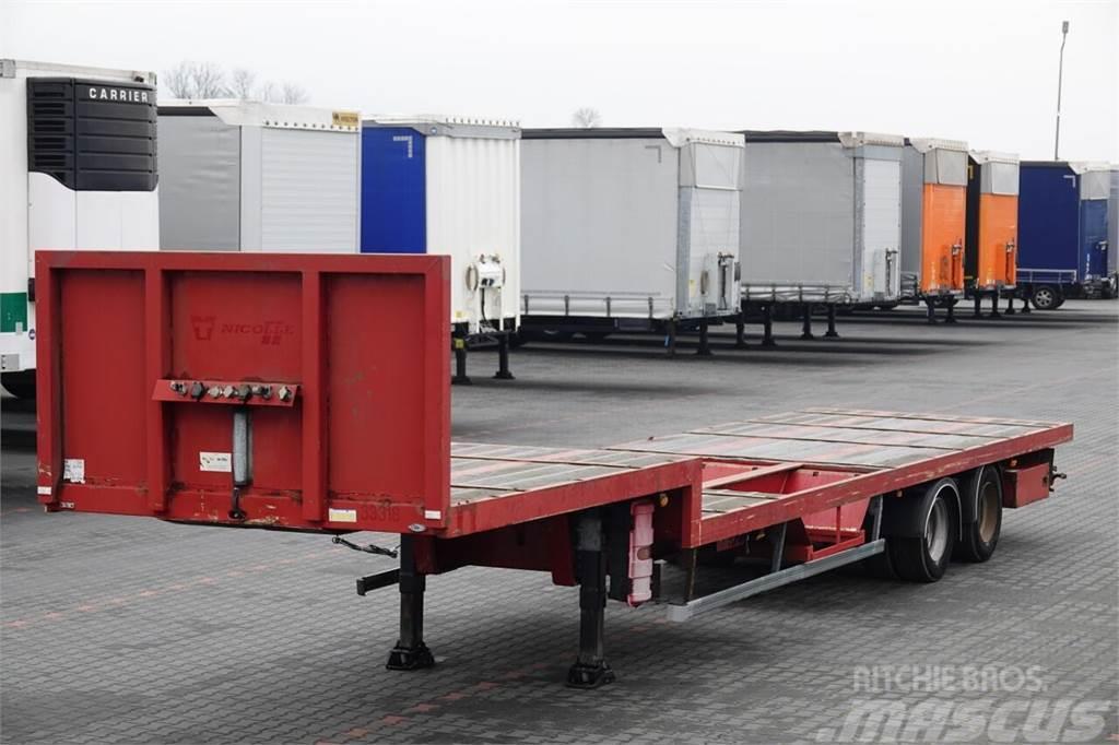 Samro NACZEPA JUMBO / LAWETA  / PLATFORMA / MOCNA Vehicle transport semi-trailers
