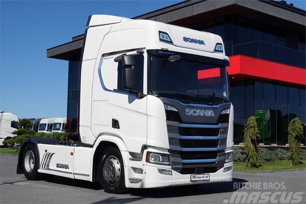 Scania R 450 / RETARDER / I-PARK COOL / EURO 6 / NAVI / Prime Movers