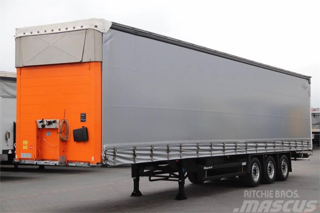 Schmitz Cargobull CURTAINSIDER / STANDARD / VARIOS / 385/55 R22,5 /  Curtain sider semi-trailers