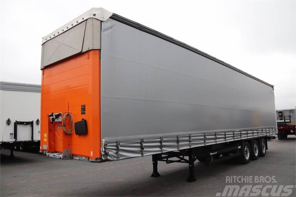 Schmitz Cargobull CURTAINSIDER / STANDARD / VARIOS / 385/55 R22,5 /  Curtain sider semi-trailers