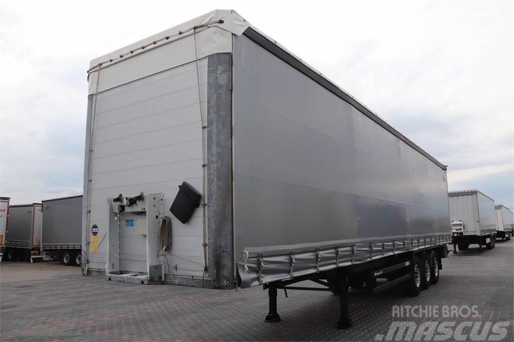 Schmitz Cargobull CURTAINSIDER / STANDARD / LIFTED AXLE / XL CODE / Curtain sider semi-trailers
