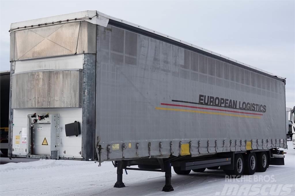 Schmitz Cargobull FIRANKA/ MEGA/ DACH PODNOSZONY/ LOW DECK/ 2013 Curtain sider semi-trailers