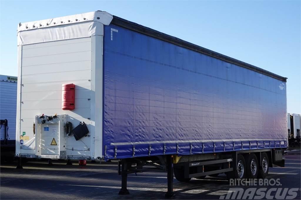 Schmitz Cargobull /FIRANKA / STANDARD / OŚ PODNOSZONA  Curtain sider semi-trailers