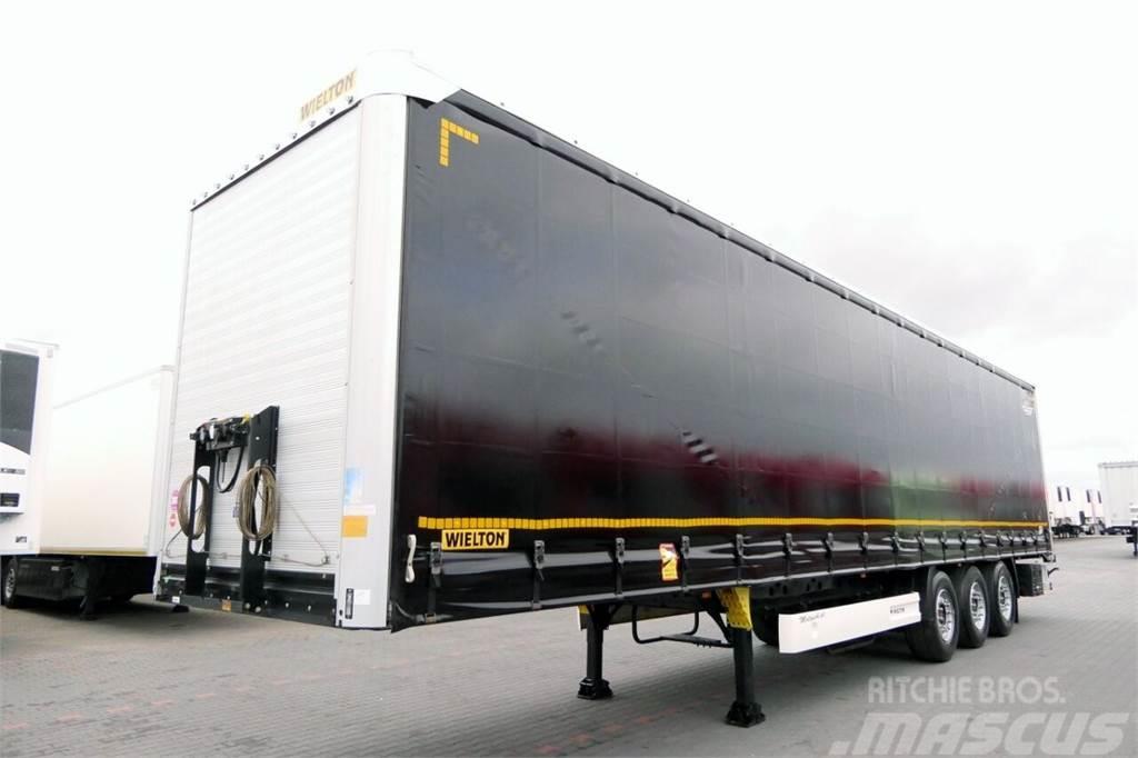 Wielton CURTAINSIDER / STANDARD / 6100 KG ! / SAF / 2018  Curtain sider semi-trailers