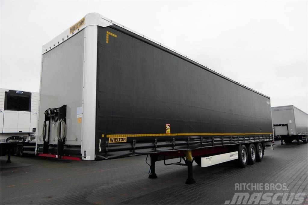 Wielton CURTAINSIDER / STADNARD / COILMULD - 9 M / LFITED  Curtain sider semi-trailers