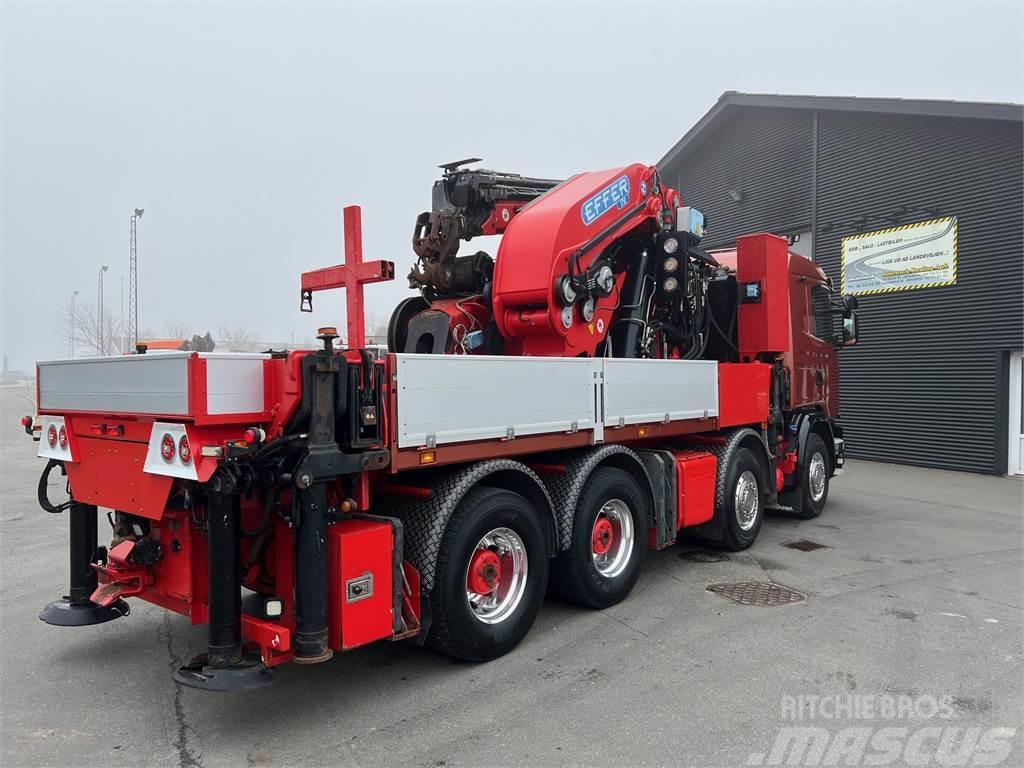 Scania Effer L1750 L8S + Jib Truck mounted cranes