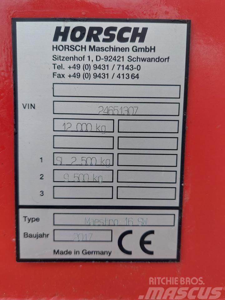 Horsch Maestro 16.75 SW Sowing machines