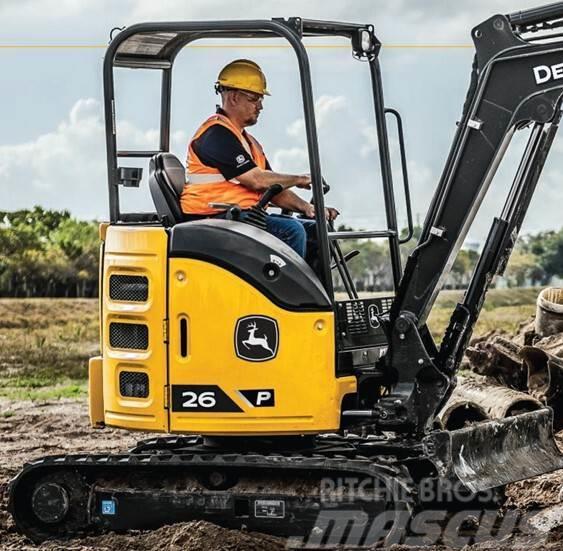 John Deere 26 P Mini excavators < 7t (Mini diggers)