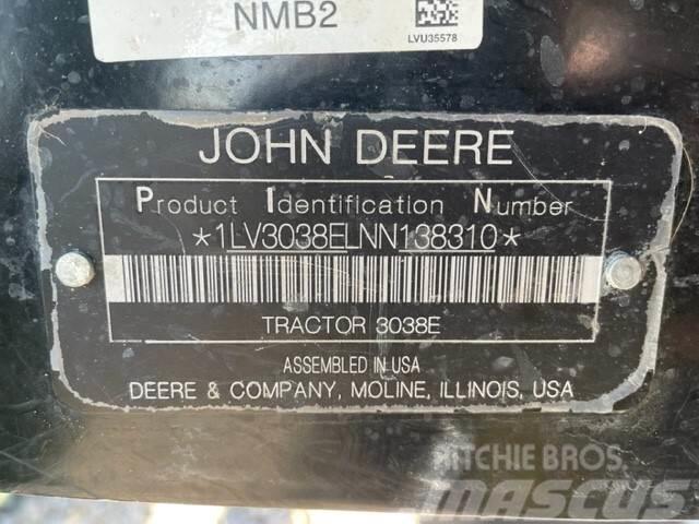 John Deere 3038E Compact tractors