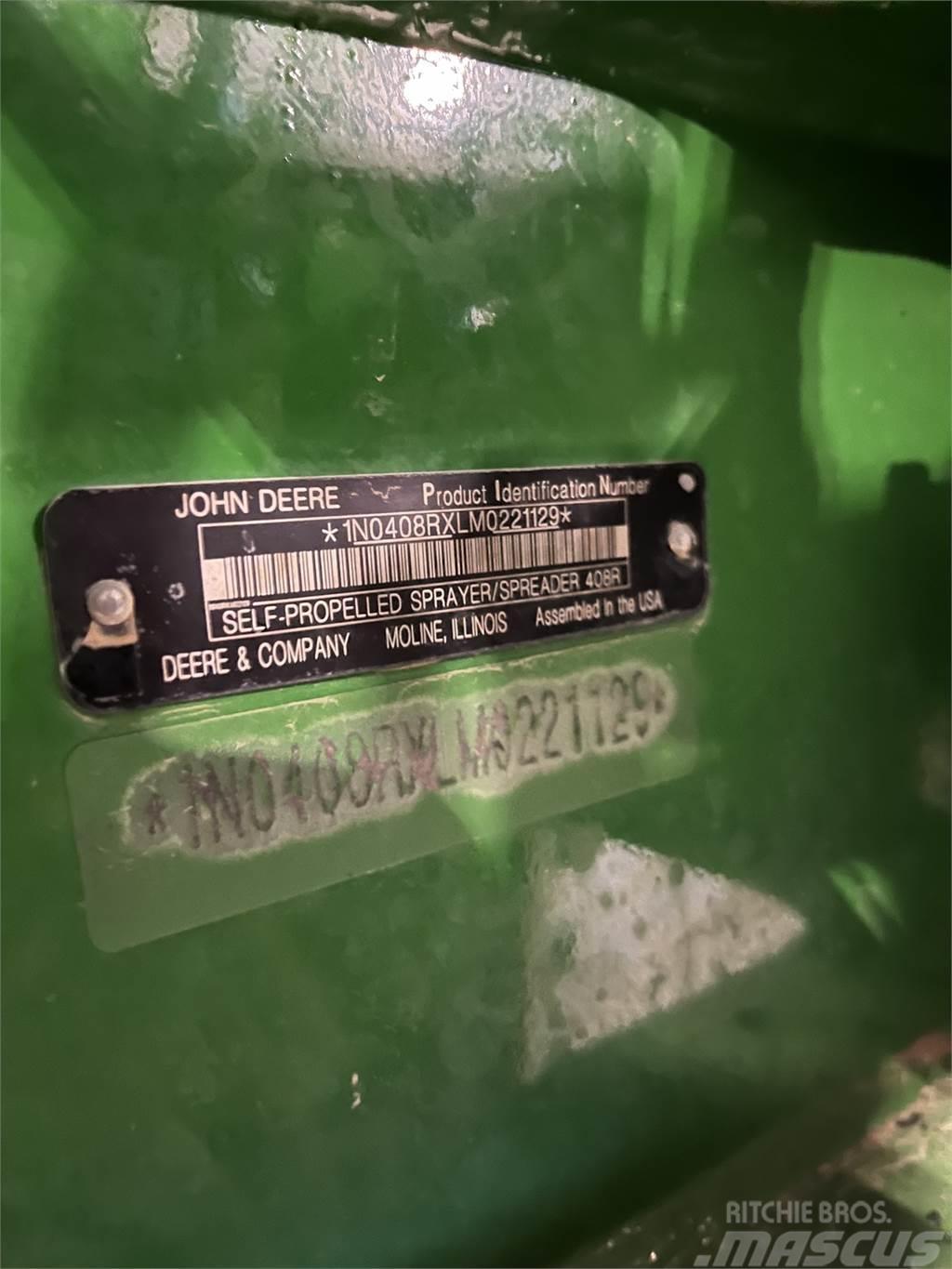 John Deere 408R Trailed sprayers