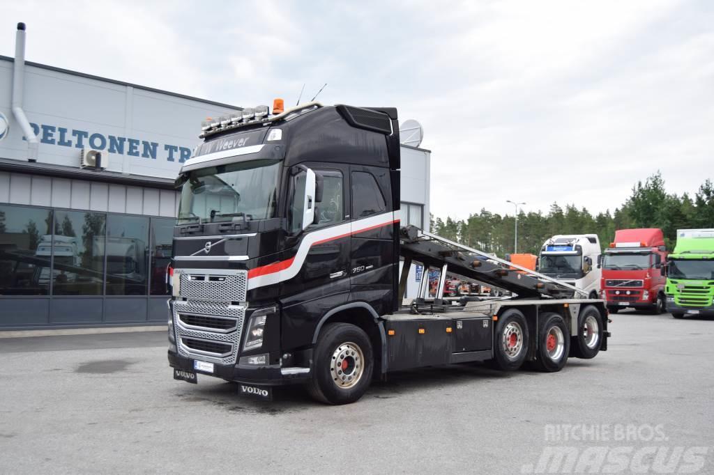 Volvo FH750 8x2 Euro 6 Vaijeri Demountable trucks