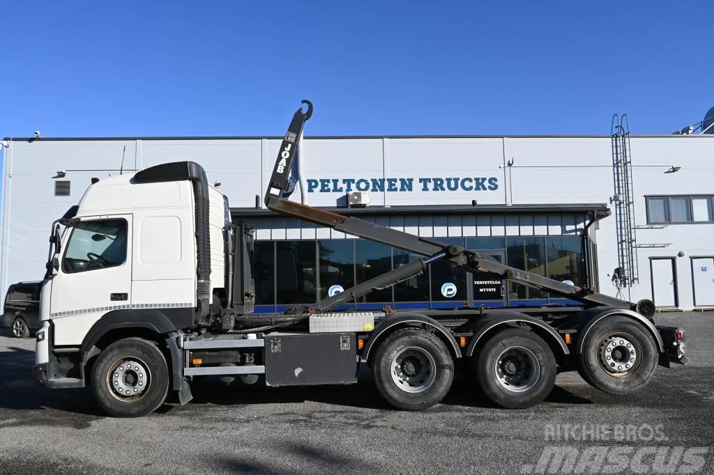 Volvo FMX500 8x4*4 Euro6 Hook lift trucks
