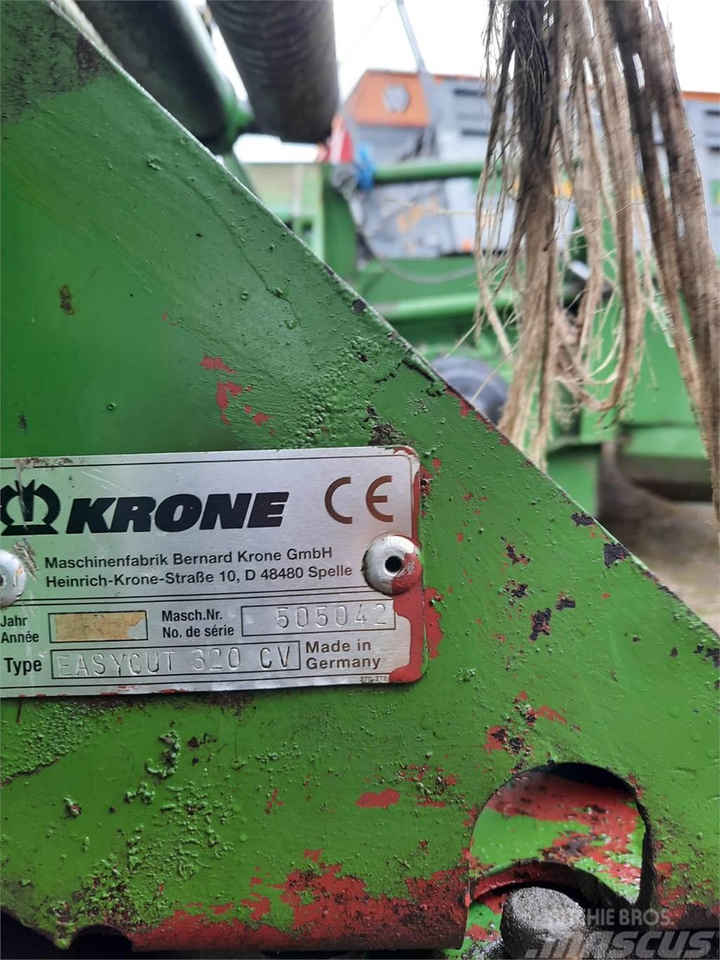 Krone EC320CV Maaier Farm machinery