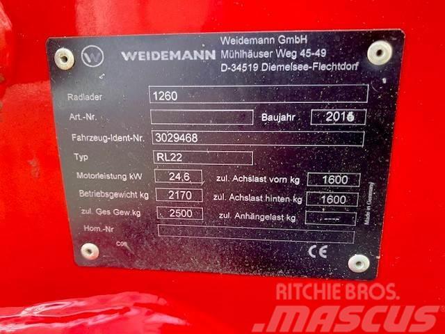Weidemann 1260 Shovel Farm machinery