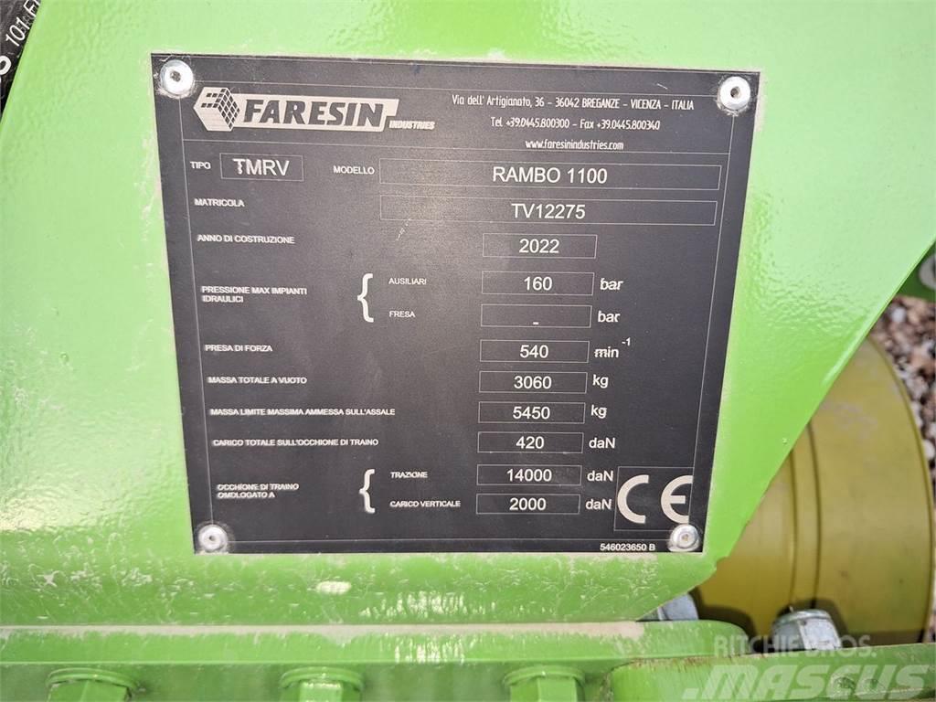 Faresin Rambo 1100 Vertikalmischwagen Farm machinery