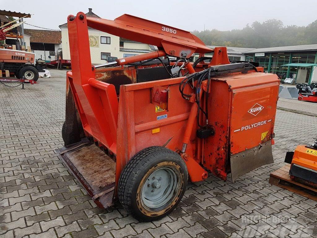 Kuhn Polycrok 3850 Silokamm mit neuem Kamm &Fahrwerk Farm machinery