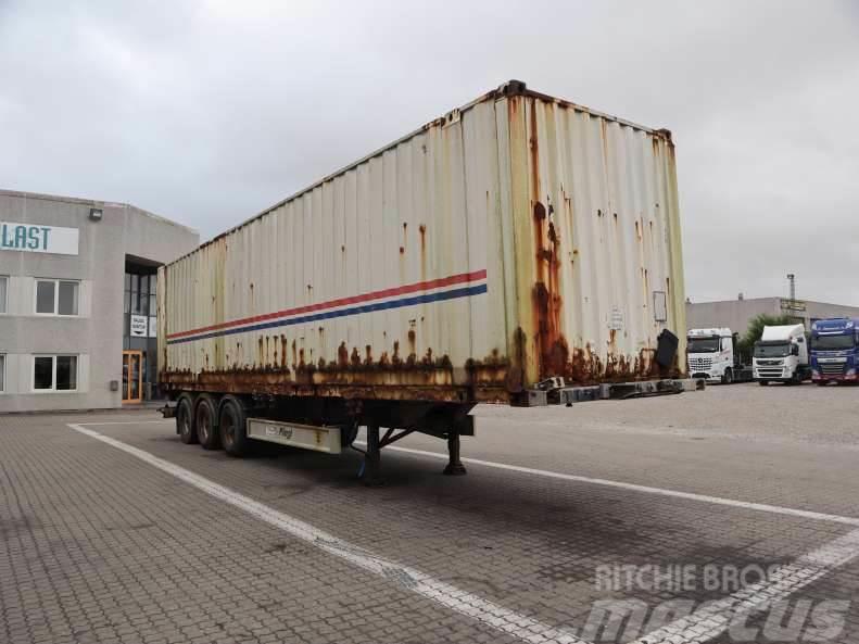 Fliegl Med container Container semi-trailers
