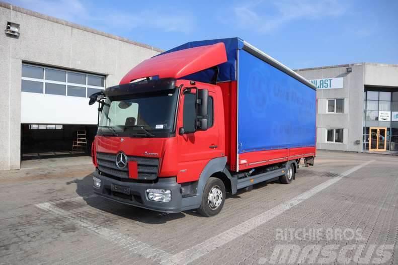Mercedes-Benz Atego 818 EURO 6 Curtain sider trucks