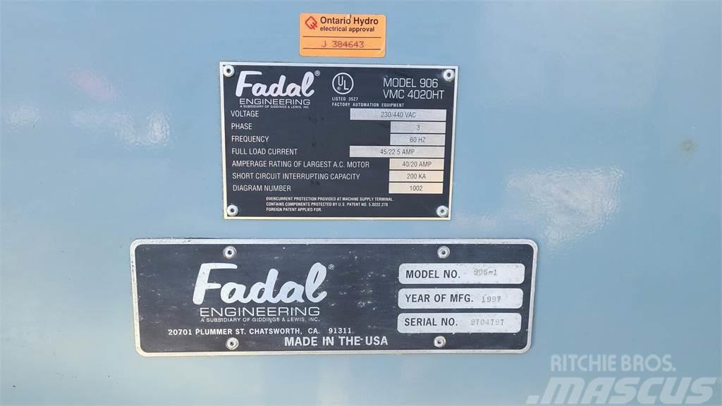  FADAL 906-1 VMC 4020HT Other