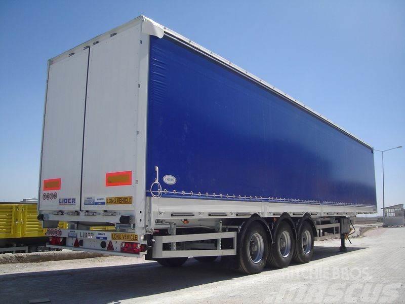 Lider 2022 YEAR FRONT LOADER NEW FROM MANUFACTURER Curtain sider semi-trailers