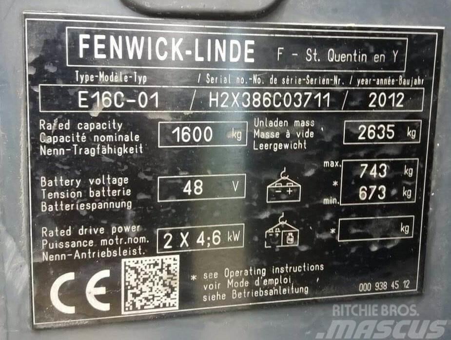 Fenwick E16C-01 Other