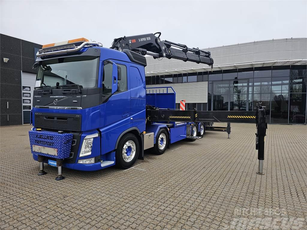 Volvo FH500 8x2-6 105 T-mtr. Truck mounted cranes