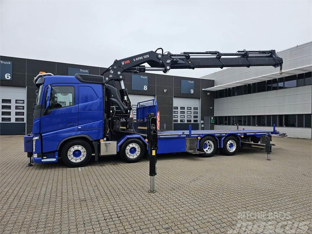 Volvo FH500 8x2-6 105 T-mtr. Truck mounted cranes