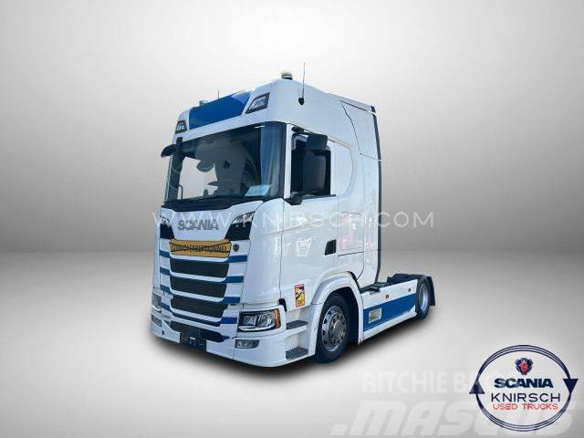 Scania S500A4x2EB/ Lowliner / PTO / Full Scania Service Prime Movers