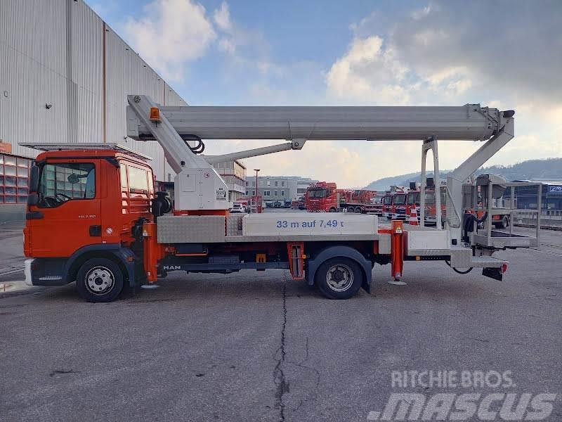 Ruthmann T 330 / MAN TGL 7.150 4X2 BB Truck mounted platforms