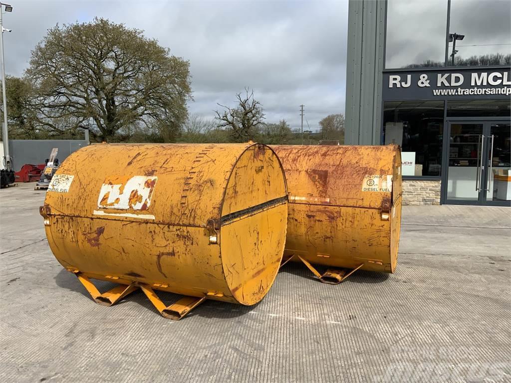  Choice of 2x 2140 Litre Bunded Diesel Fuel Tanks Farm machinery
